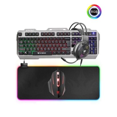 Combo HYBROK HPG100 4 in 1 Gaming Maroc