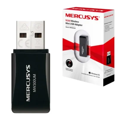 Clé WiFi USB 300Mbps Mercusys MW300UM Maroc