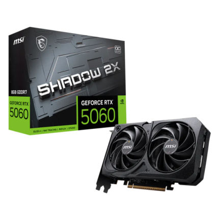 MSI GeForce RTX 5060 8Go GDDR7 SHADOW 2X OC BULK