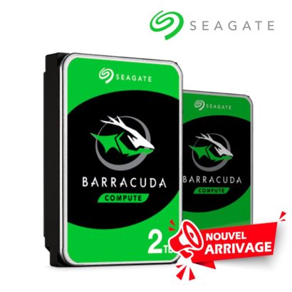 DISQUE DUR SEAGATE BARRACUDA 2T 3.5 Maroc