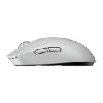 LOGITECH G PRO X SUPERLIGHT 2 LIGHTSPEED Gaming Mouse - WHITE - 2.4GHZ - vue 3