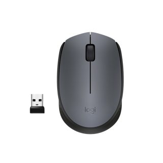 Logitech M170 Wireless Mouse - GREY-K -2.4GHZ - EMEA Maroc