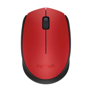 Logitech M171 Wireless Mouse - RED-K -2.4GHZ -EMEA Maroc