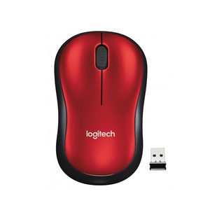 LOGITECH Wireless Mouse M185 Red, WER Occident Pack Maroc