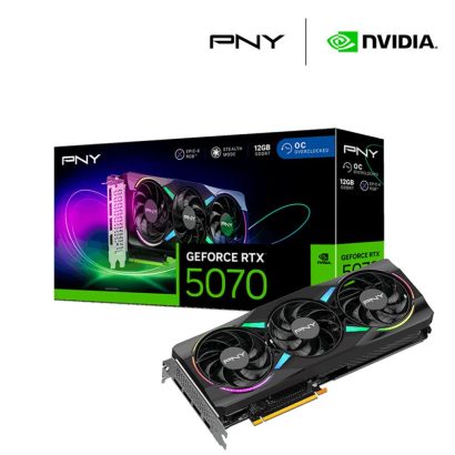 PNY GeForce RTX 5070 12G ARGB EPIC-X Triple Maroc