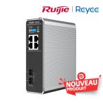 Reyee Switch Industriel 6 Ports 4 PoE 2 SFP