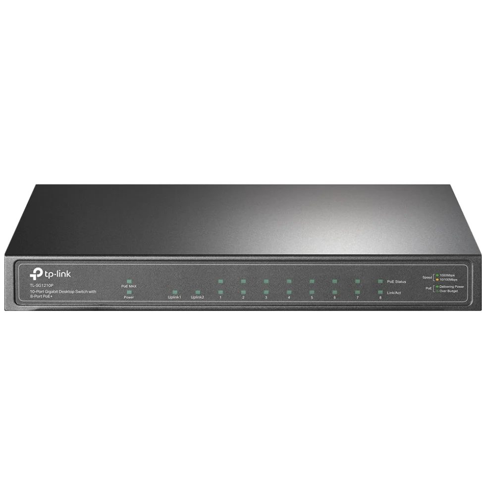switch-de-bureau-tp-link-tl-sg-switch-de-bureau-tp-link-tl-sg1210p-10-ports-gigabit-avec-8-ports-poe TP-Link TL-SG1210P
