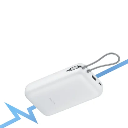Power Bank 20000mAh Integrated Cable GL Dark Gray - vue 2