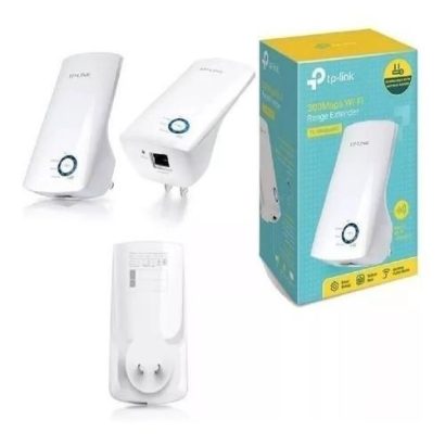 Répéteur WiFi 4 / Point d'accès TP-Link TL-WA850RE WiFi 4 (N 300 Mbps) - Port Ethernet - vue 2