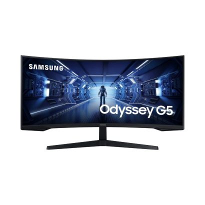 Écran Incurvé 34" Gaming Samsung Odyssey G5 (LC34G55TWWMXZN) Maroc