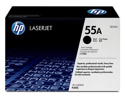 HP 55A Black Original LaserJet Toner Cartridge HP LJ P3015 Black Crtg Maroc