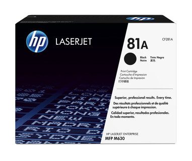 HP 81A Black Toner