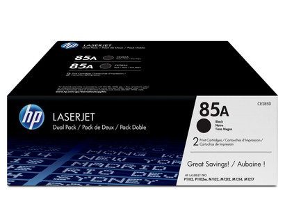 HP 85A 2-pack Black Original LaserJet Toner CartrHP LJ P1102/M1132/M1212/M1214/M1217 Black Maroc