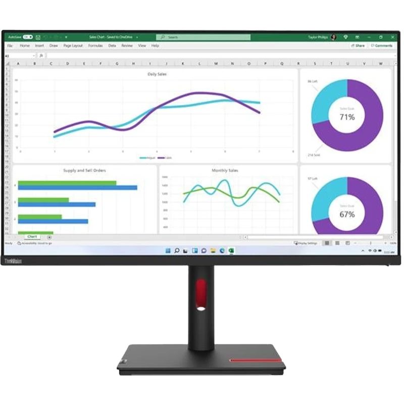 63D3GAT1EU-1 Moniteur Lenovo ThinkVision T32h-30 Maroc