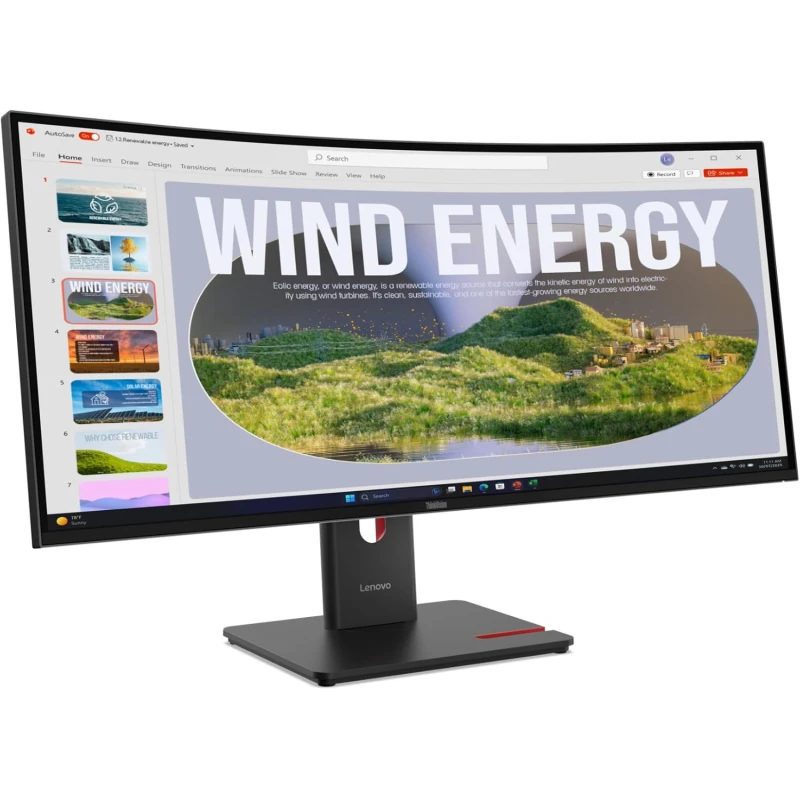 64AEGAT1EU-1 Moniteur Lenovo T34WD-40 34 WQHD Maroc