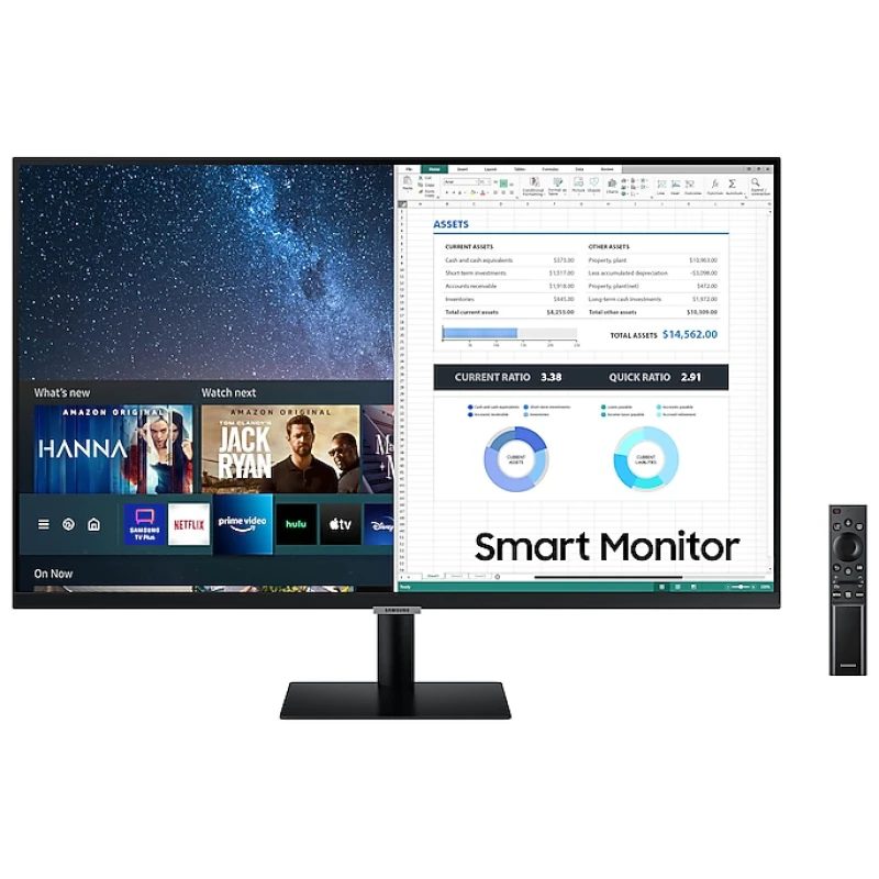 LS32FM700UUXEN-1 Écran Samsung 32 Pouces 4K UHD Smart Borderless Maroc