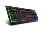 Clavier gaming filaire rétroéclairé Rapoo V50S - 19 touches anti-ghosting, AZERTY français