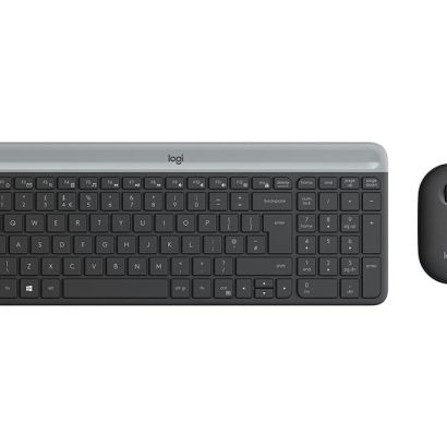 Logitech MK470 Clavier Sans Fil- Graphite (920-009190) - vue 2