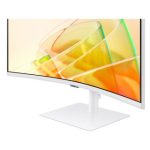 SAMSUNG Moniteur curved 34" Résolution QHD serie 6 Blanc Ratio 21:9 - vue 3